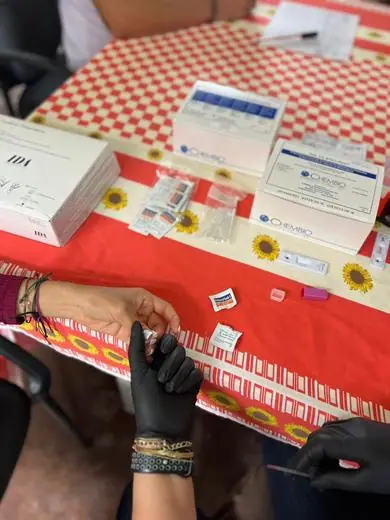 Antígeno prostático, VIH y sífilis · Comunidad Mocotíes — foto 9