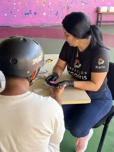 Despistaje de VIH · Base de Misiones, Ejido — foto 4